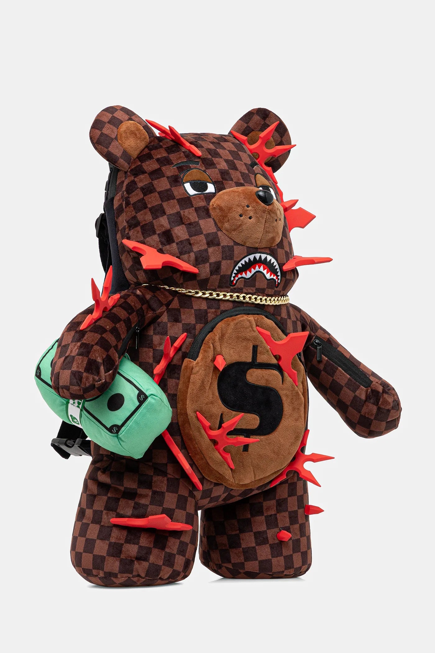 Sprayground - Sırt Çantası Sprayground в Kahverengiо малък размер с десен 910B7109NSZ