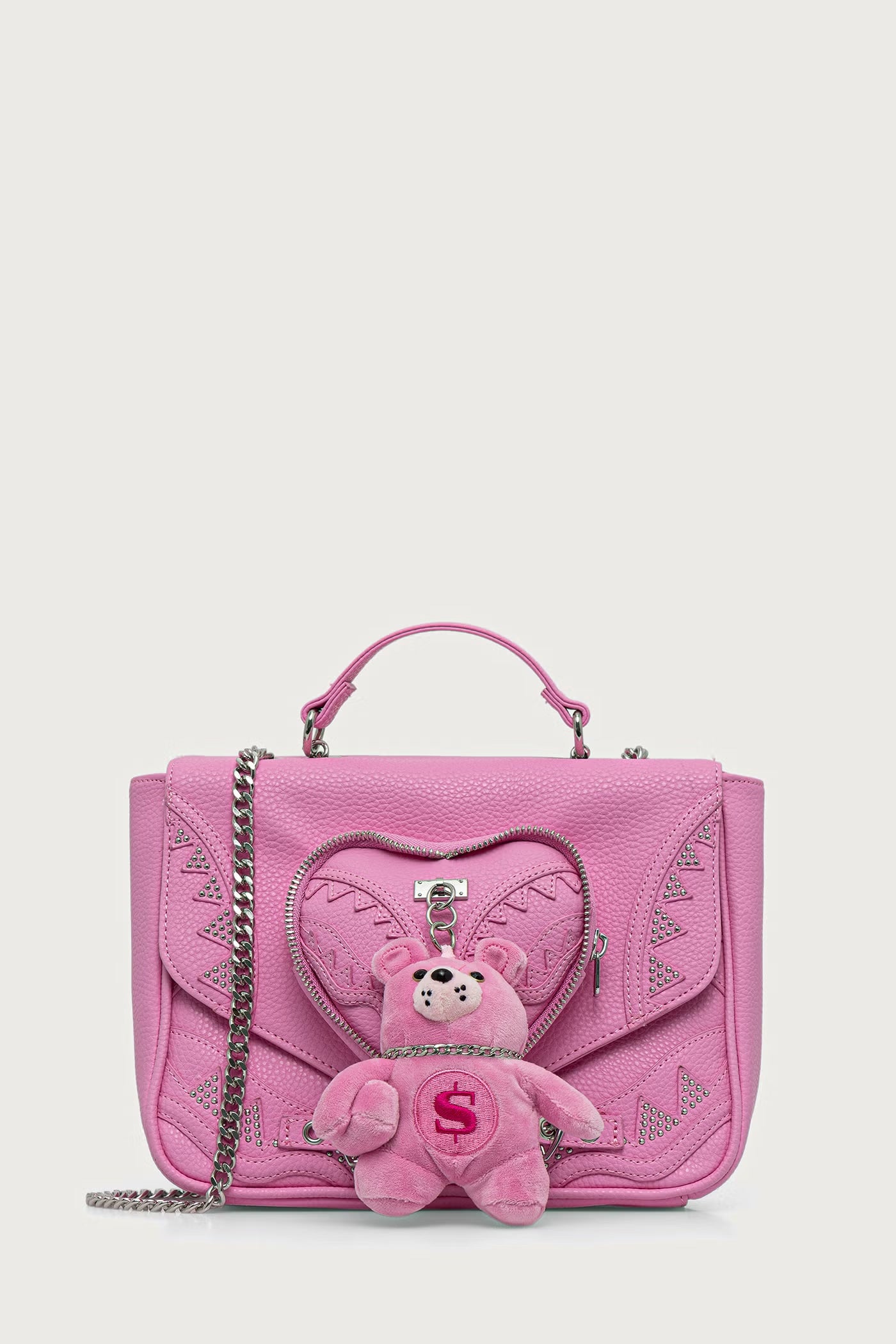 Sprayground - Çanta crossbody Kadın suni deri BABY BEAR BADDIE Pembe 910B9571NSZ