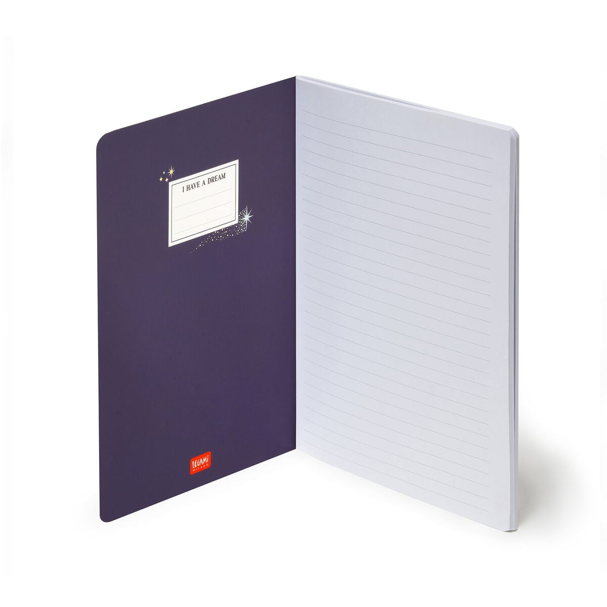 Legami - B5 Lined Defter ile Illustrated Hard Kılıf - Stars