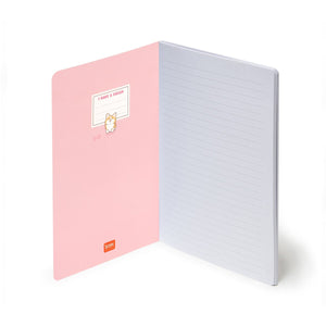 Legami - B5 Lined Defter ile Illustrated Hard Kılıf - Corgi