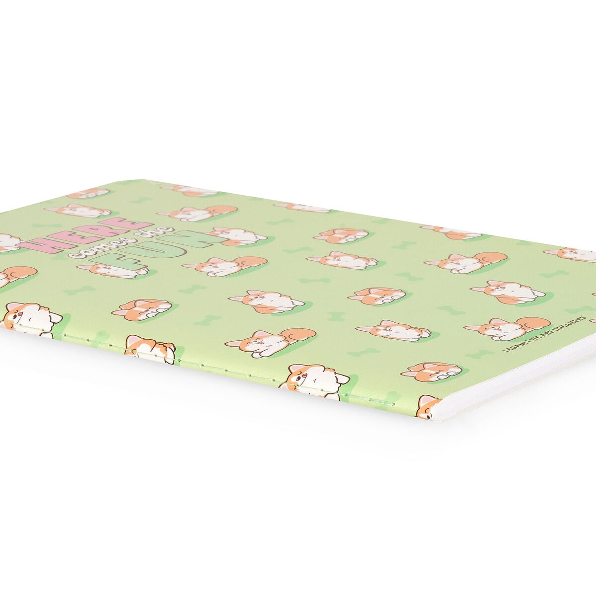 Legami - B5 Lined Defter ile Illustrated Hard Kılıf - Corgi