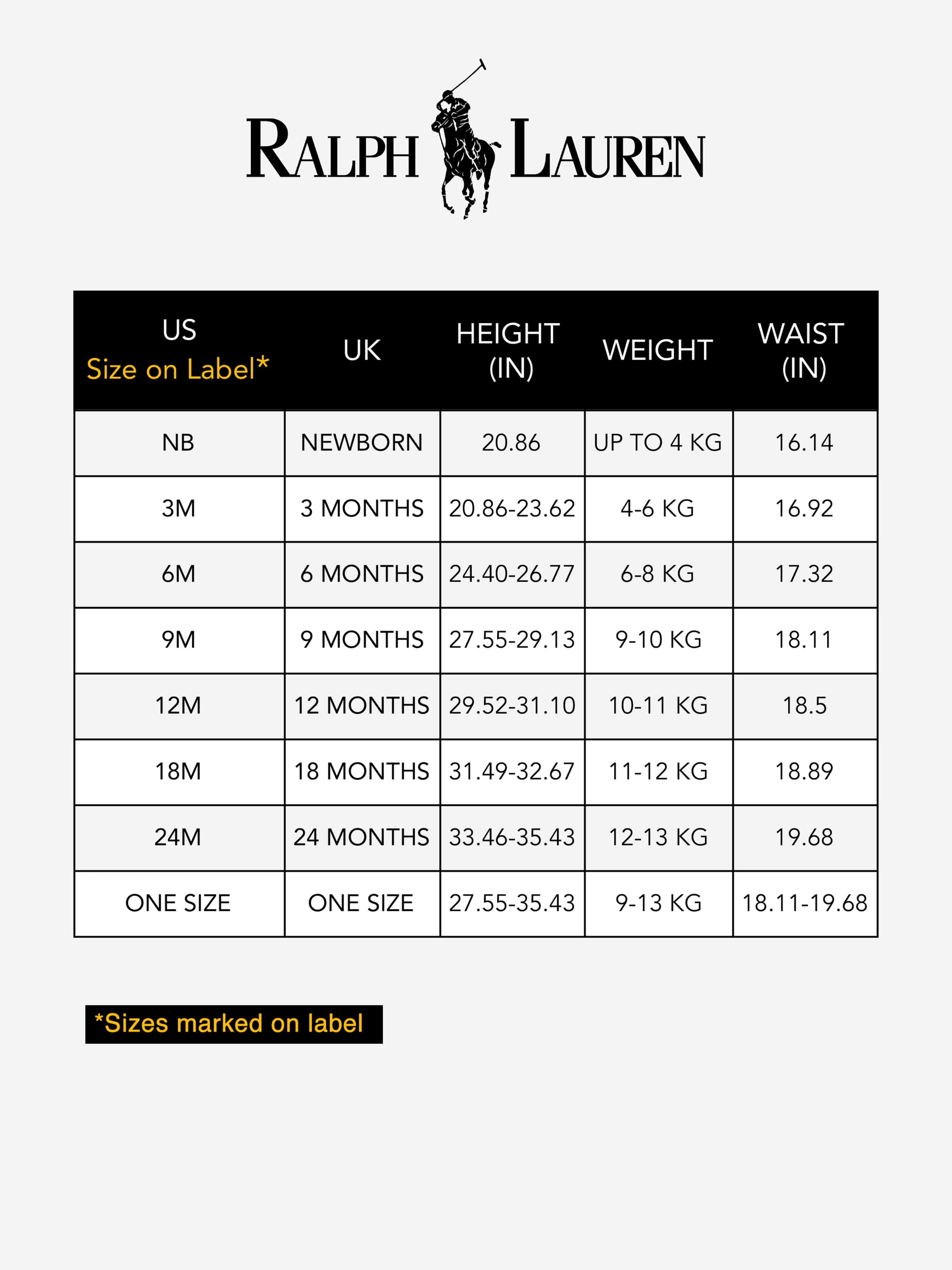 Ralph Lauren Baby Boys Logo Polo Shirt in Blue