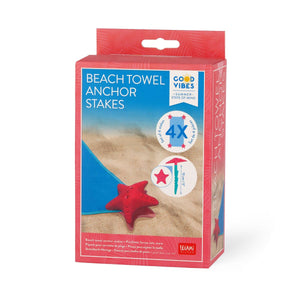 Legami - Beach Towel Anchor Stakes