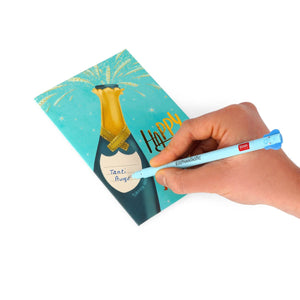 Legami - Glücklicher Geburtstags-Rubbellosen-Geburtstagskarte - Flasche - Rubbellose Karte