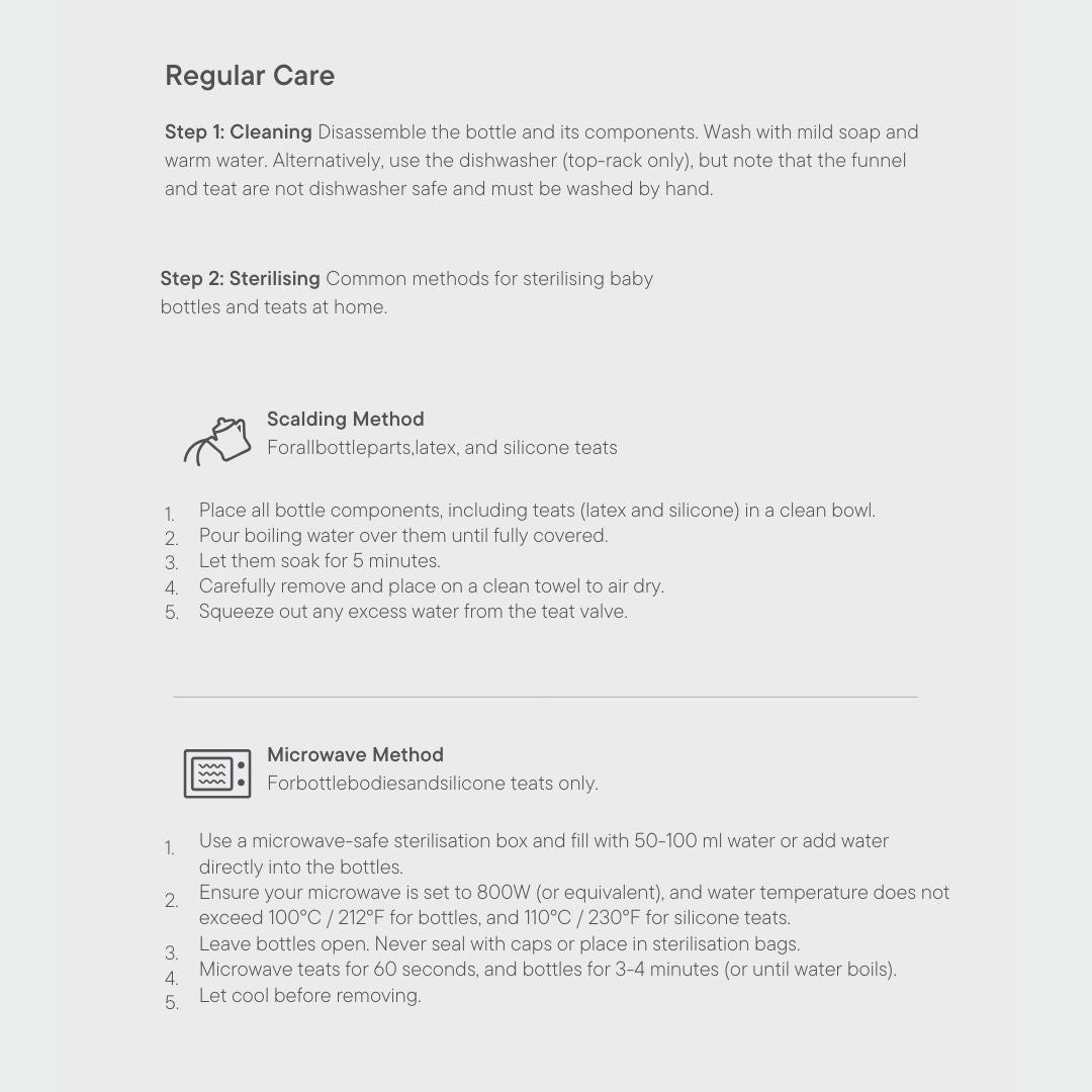 BIBS Baby Glass Bottle Complete Set - Ivory-Baby Bottles-Ivory-110ml | Natural Baby Shower