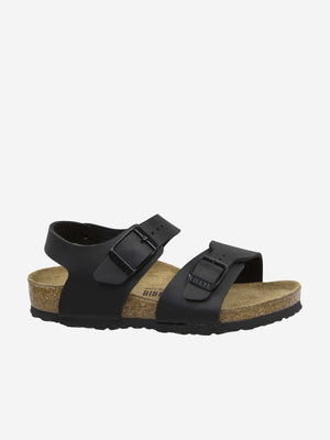 BIRKENSTOCK Kids New York Classic Sandals in Black