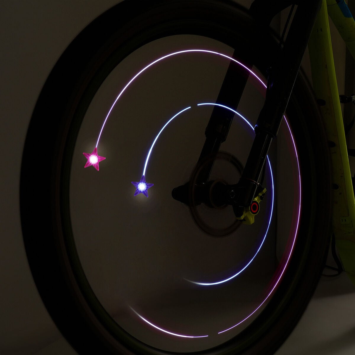 Legami - Seti 2 LED Lights Bicycle Spokes - Tek Boynuzlu At - Ride & Shine