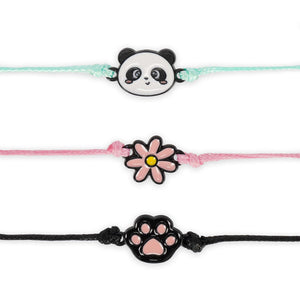 Legami - 3'lü Seti Bracelets - Panda