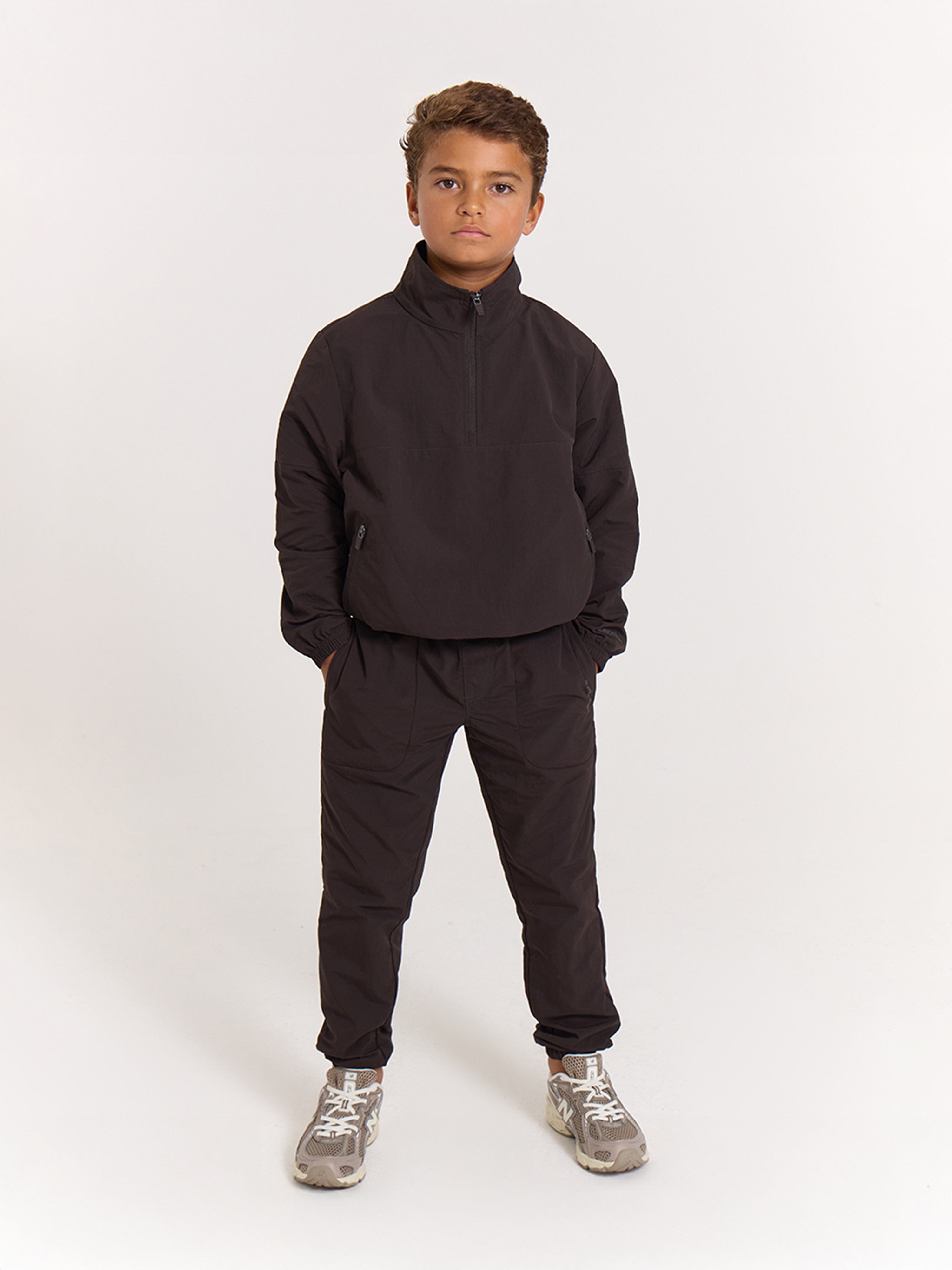 Blanca Sport Boys Technical Tracksuit in Brown