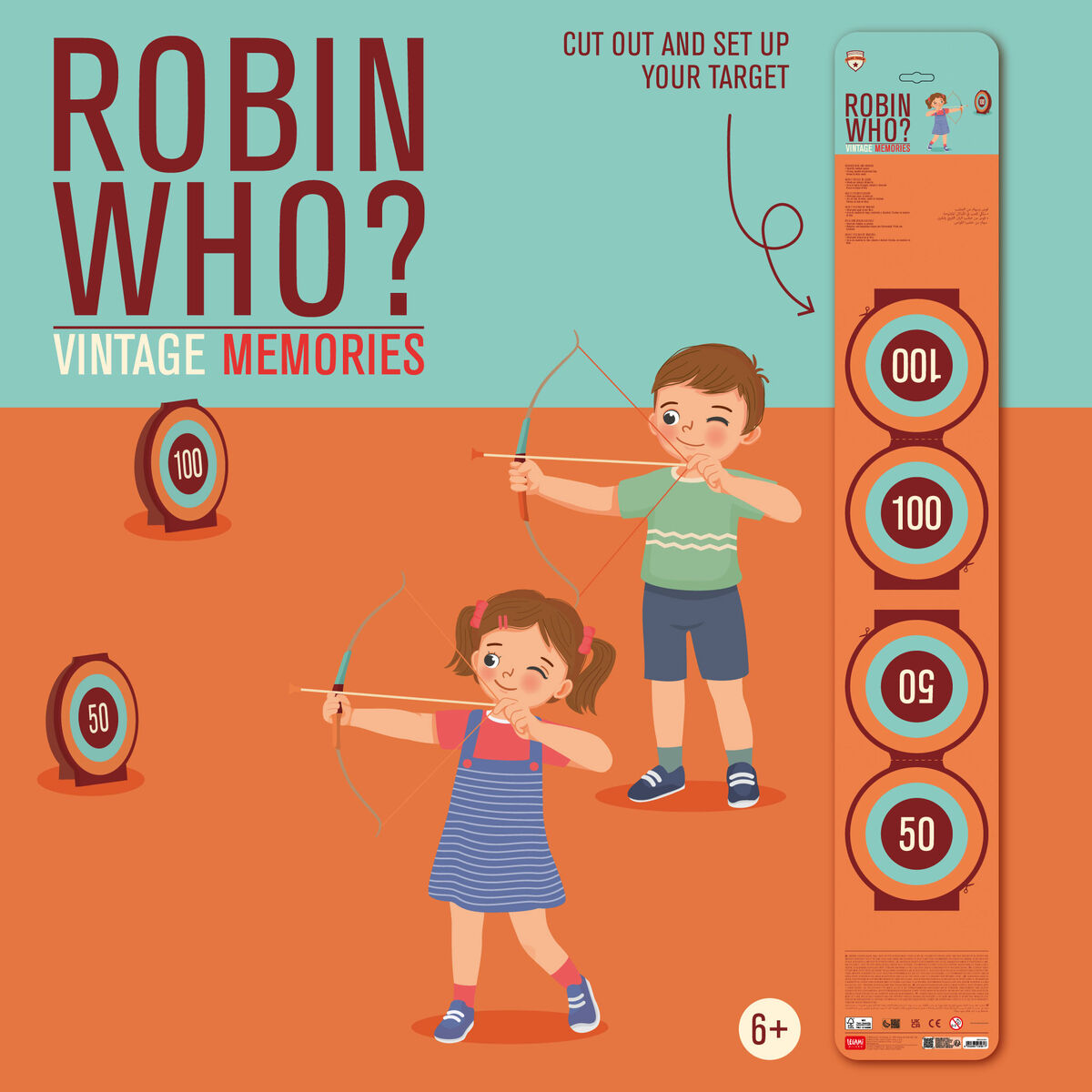 Legami - Wooden Bow ve Arrows - Robin Who?