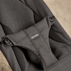 BabyBjörn Balance Soft Tri Fabric - Grey-Baby Bouncers-No Bouncer Toy- | Natural Baby Shower