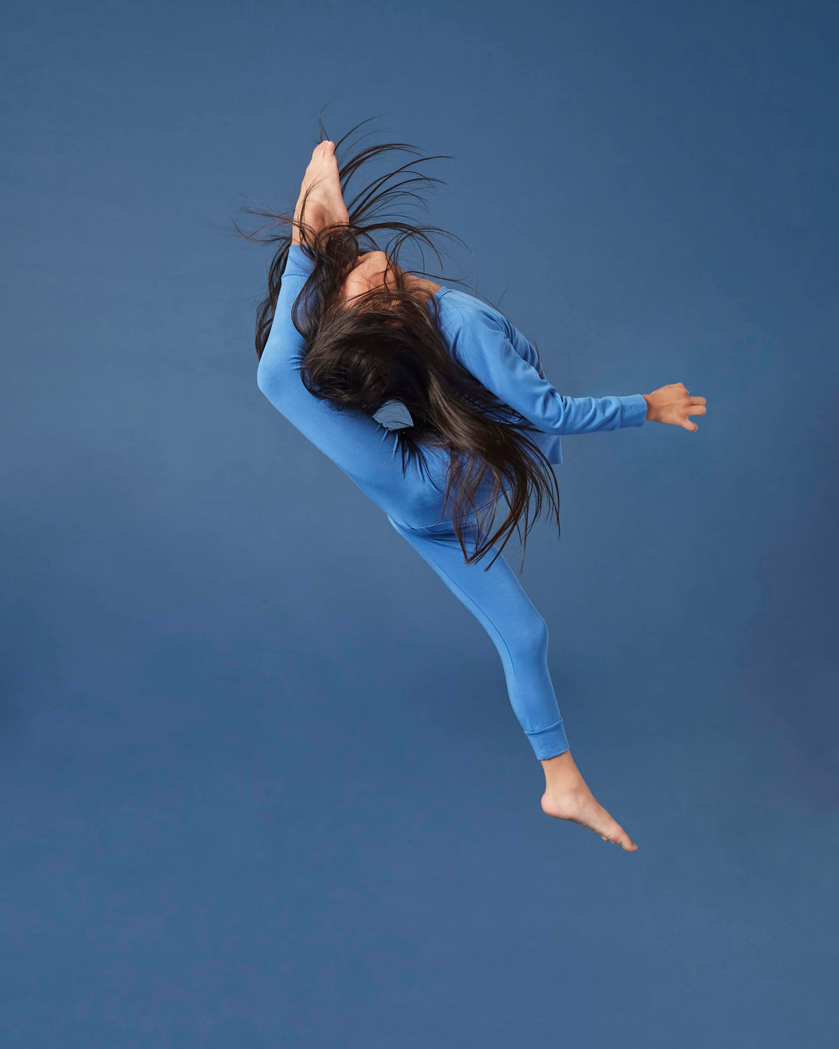 Roarsome - Bambus-Baselayer - Ozeanblau