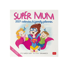 Legami - Süper Mum 2027 Wall Takvim - 30 x 29 cm