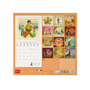 Legami - Kitap Lover's 2027 Wall Takvim - 30 x 29 cm
