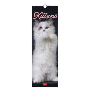Legami - Kittens 2027 Wall Takvim - 16 x 49 cm
