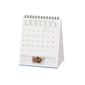 Legami - Puppies 2027 Desk Takvim - 12 x 14,5 cm