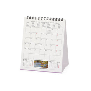 Legami - Monet 2027 Desk Takvim - 12 x 14,5 cm