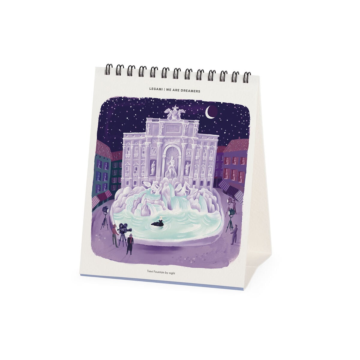Legami - Rome 2027 Desk Takvim - 12 x 14.5 cm