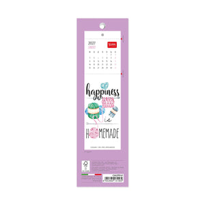 Legami - Aphorisms 2027 Kitap Ayracı Takvim - 5,5 x 18 cm