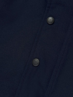 Canada Goose Kids Down Padded Logan Parka Jacket in Navy