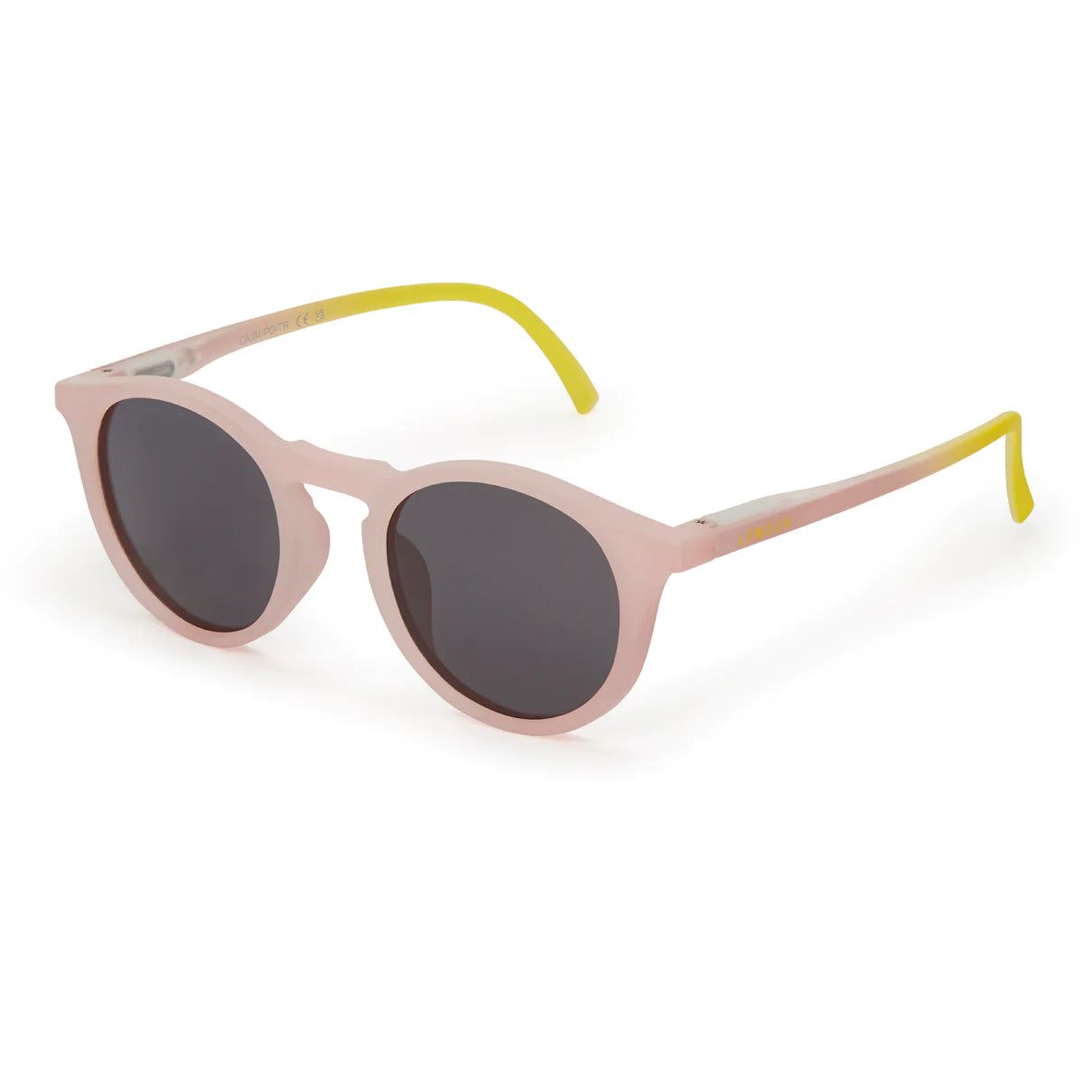 Leosun - Soft Pembe Polarize UV400 Çocuk Güneş Gözlüğü 3-8 Yaş-Dinossi
