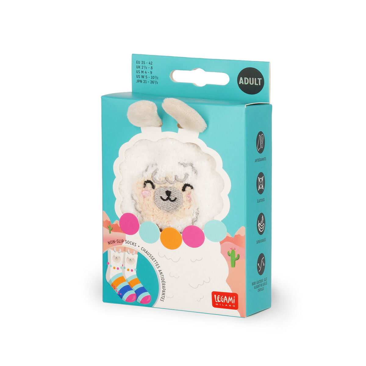 Legami - Kaymaz Llama Çoraplar Adults - It's a Match!