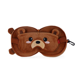 Legami - Ayıcık Seyahat Yastık ile Sleep Mask - My Seyahat Buddy