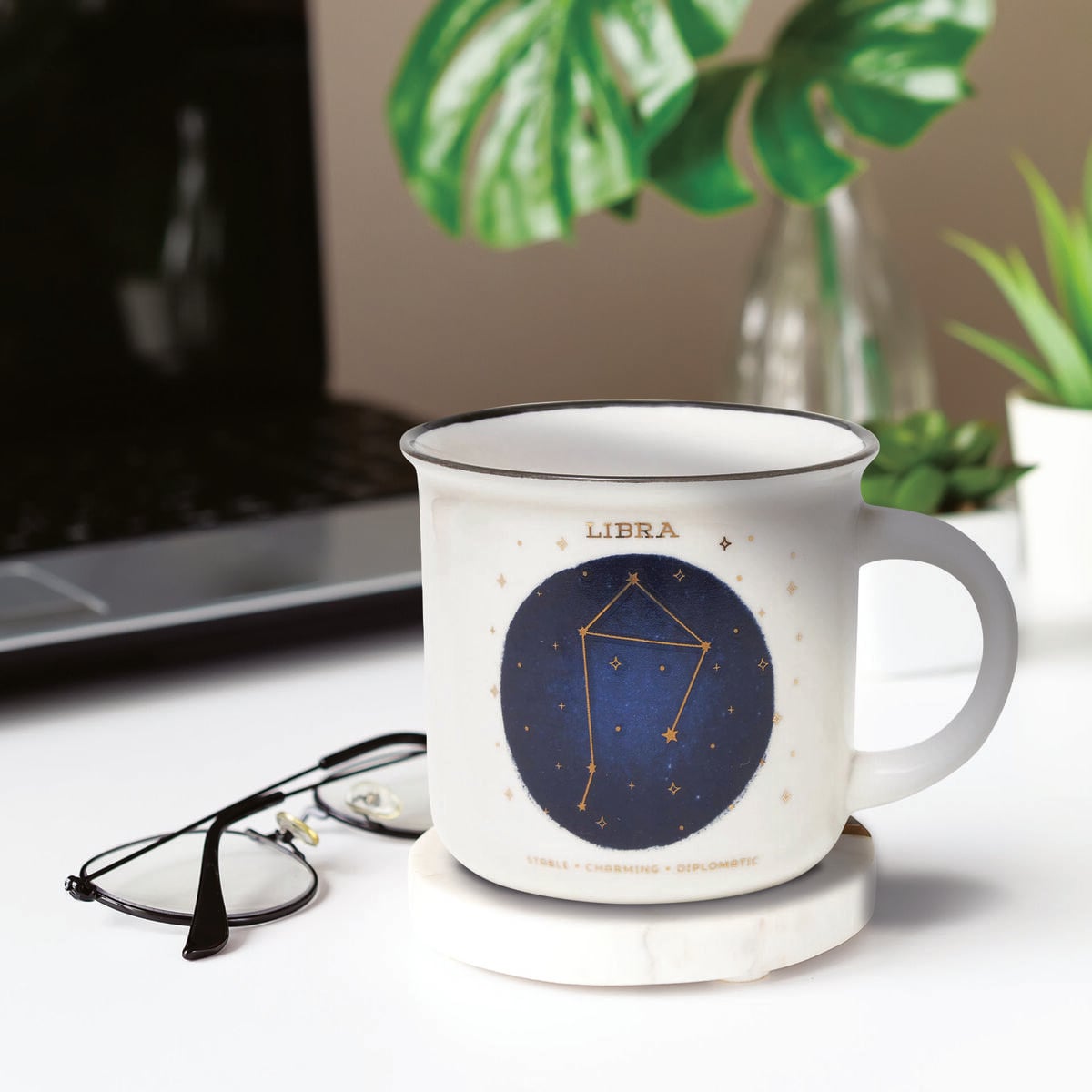 Legami - Porcelain Kupa - Libra - Count Your Lucky Stars