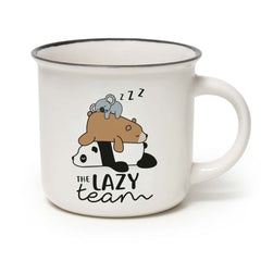 Legami - Porcelain Kupa - Lazy Team - Cup-Puccino