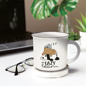 Legami - Porcelain Kupa - Lazy Team - Cup-Puccino