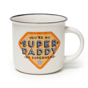 Legami - Porcelain Kupa - Süper Daddy - Cup-Puccino