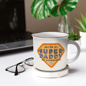 Legami - Porcelain Kupa - Süper Daddy - Cup-Puccino