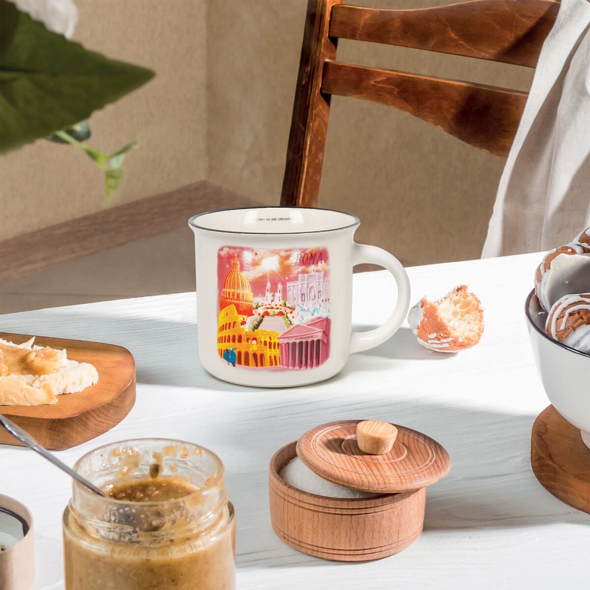 Legami - Porcelain Kupa - Roma - Cup-Puccino