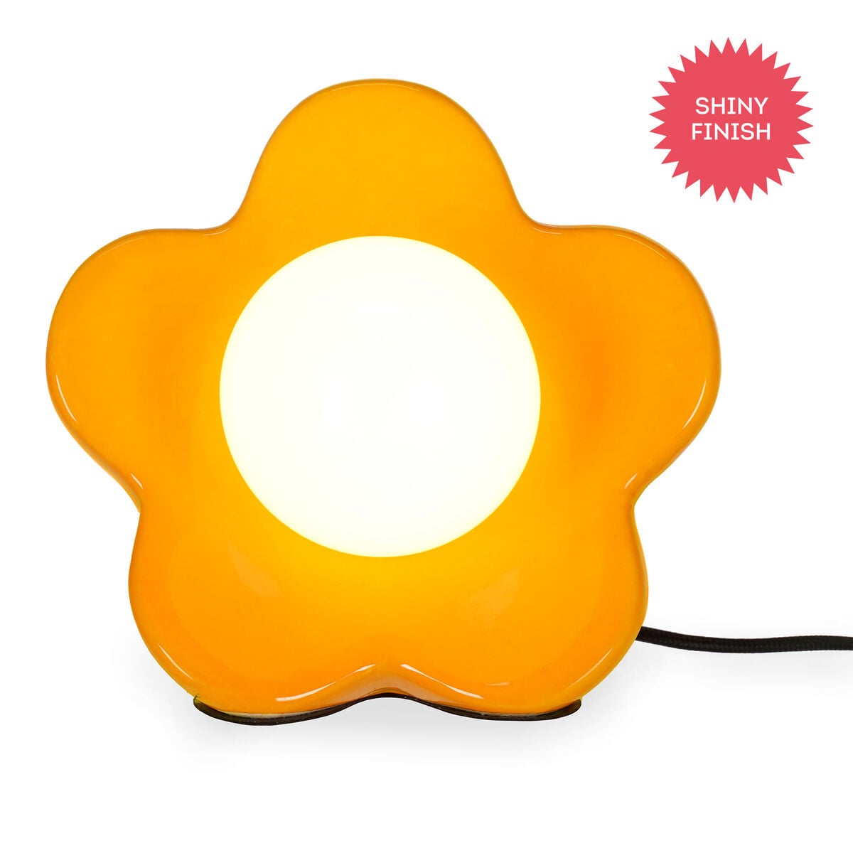 Legami - Parlak Turuncu LED Masa Lambası - Çiçek Gücü