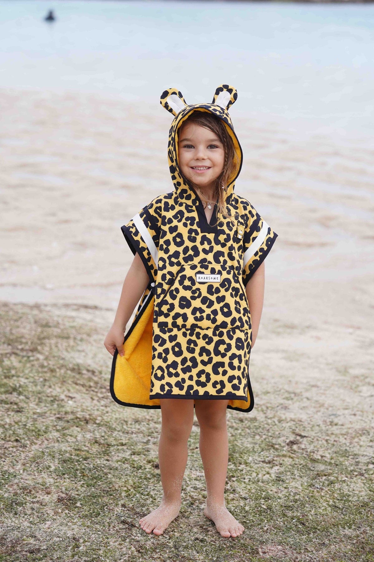 Roarsome - Dash the Leopard – Çocuk Panço Havlu