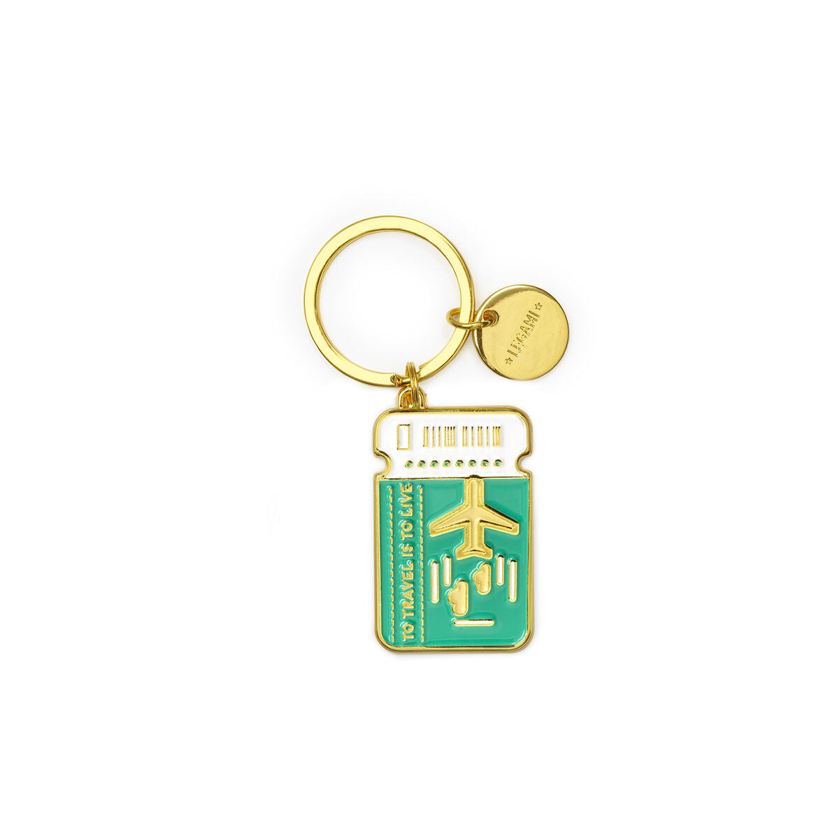 Legami - Enamel Key Chain - Seyahat - What a Anahtarlık!