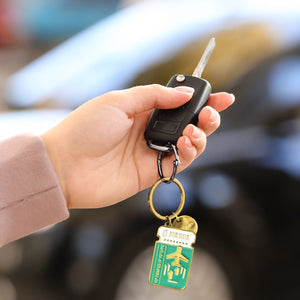 Legami - Enamel Key Chain - Seyahat - What a Anahtarlık!