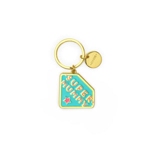 Legami - Enamel Key Chain - Süper Mummy - What a Anahtarlık!