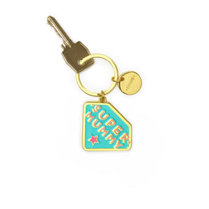 Legami - Enamel Key Chain - Süper Mummy - What a Anahtarlık!