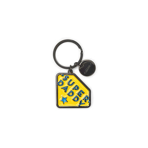 Legami - Enamel Key Chain - Süper Daddy - What a Anahtarlık!