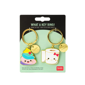 Legami - Enamel Key Chain - Poo - What a Anahtarlık!