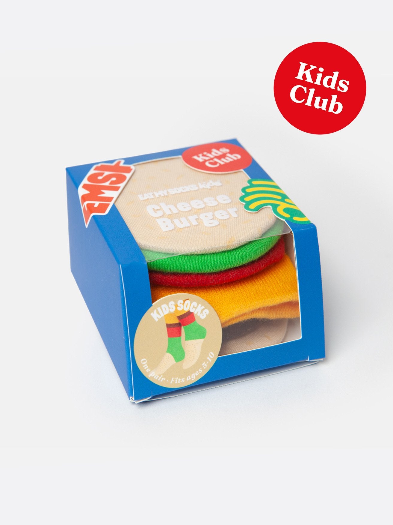 Eat My Socks - Çocuk Cheeseburger Çorap-Dinossi