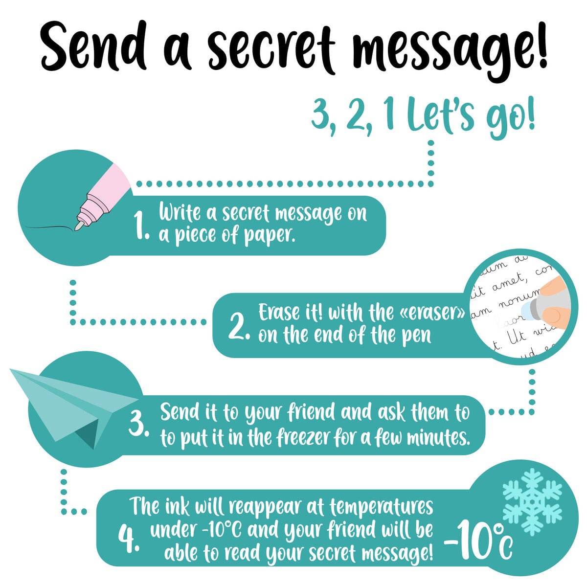 Legami - "Believe In Sihir" Tek Boynuzlu At Erasable Kalem