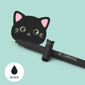 Legami - Be Curious Kitty Erasable Kalem