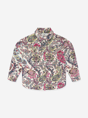 Etro Girls Floral Paisley Jacket in Multicolour