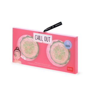 Legami - Cucumber Reusable Cooling Eye Pads - Chill Out