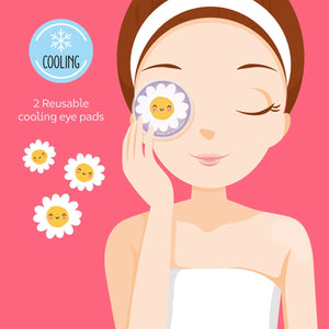 Legami - Daisy Reusable Cooling Eye Pads - Chill Out