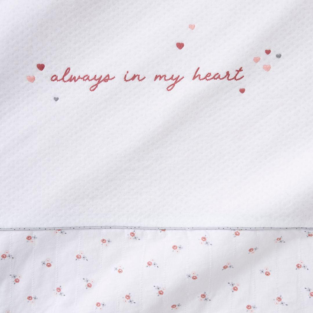 Silver Cross Jersey Coverlet - Floral - 2 Tog-Blankets- | Natural Baby Shower