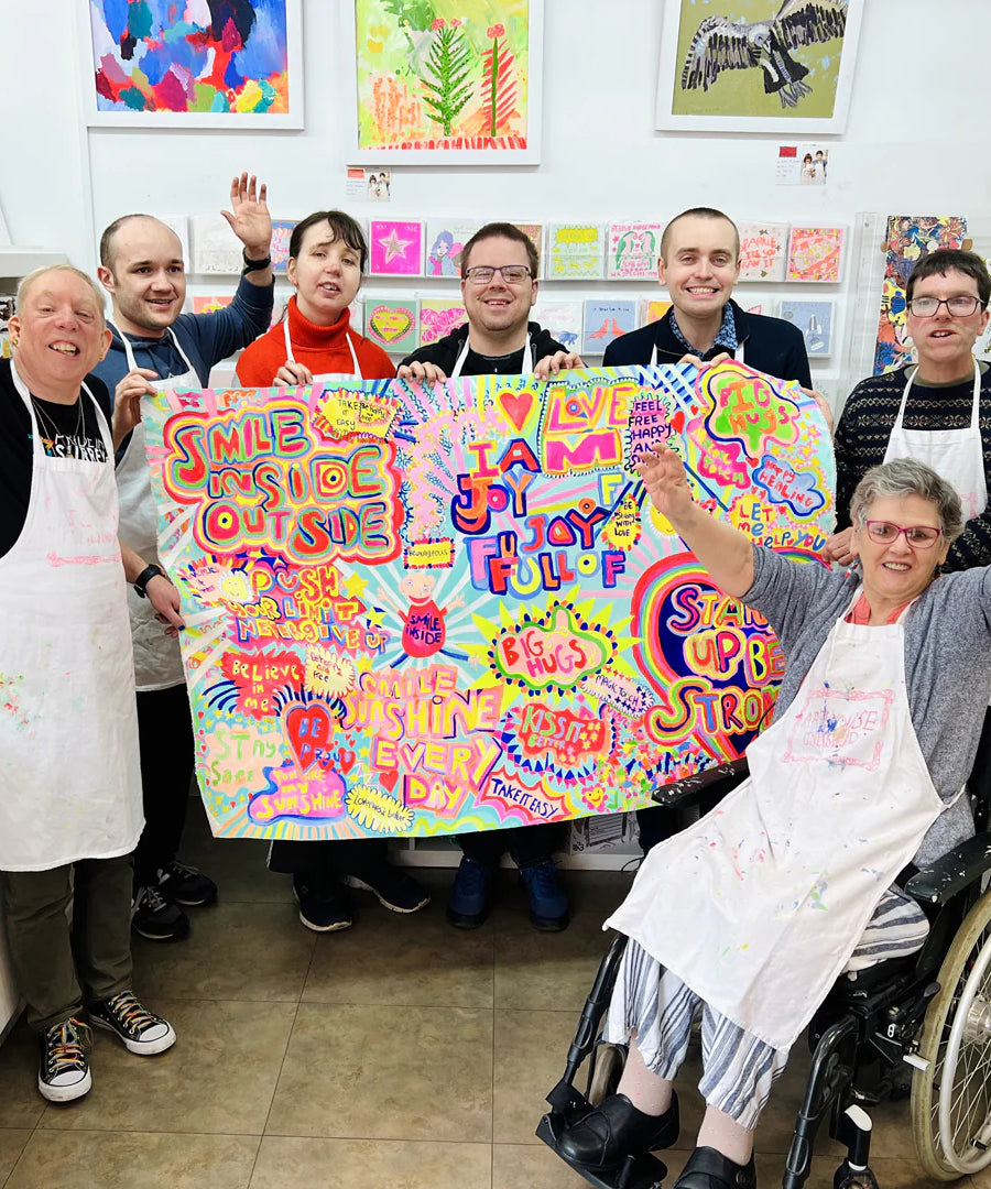 Portico Designs - Arthouse Unlimited 快乐满满 A5 硬壳日记本