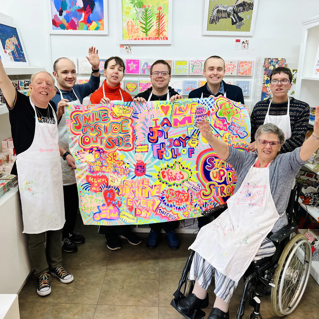 Portico Designs - Arthouse Unlimited 快乐满满 A5 硬壳日记本